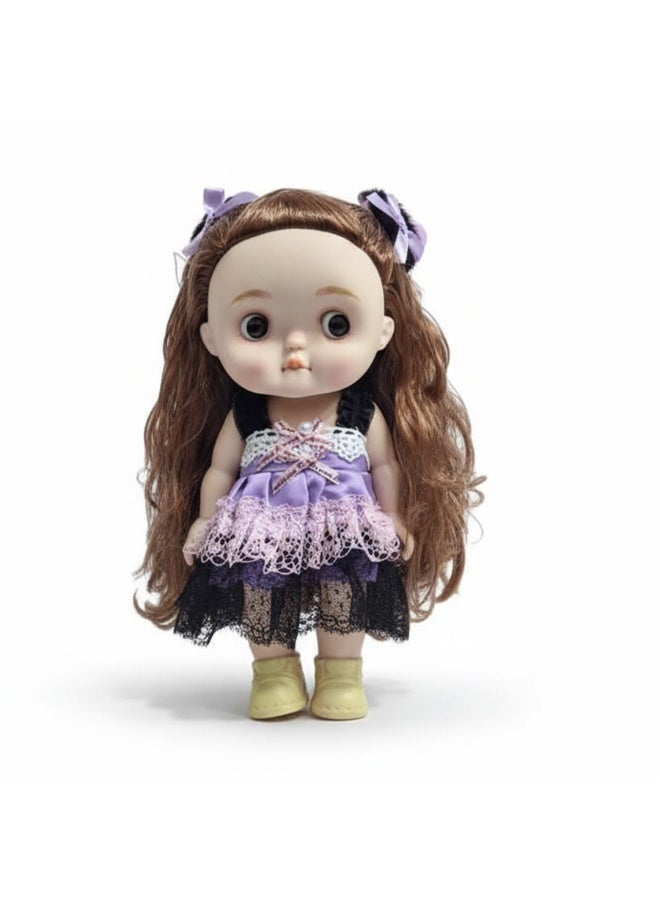 لعبة أطفال، دمية غنائية أنيقة وعصرية، دمية فتاة أنيقة بملابس جذابة، مثالية للعب الأدوار، دمية للعب الخيالي، هدية مثالية للأولاد والبنات. - Image 2